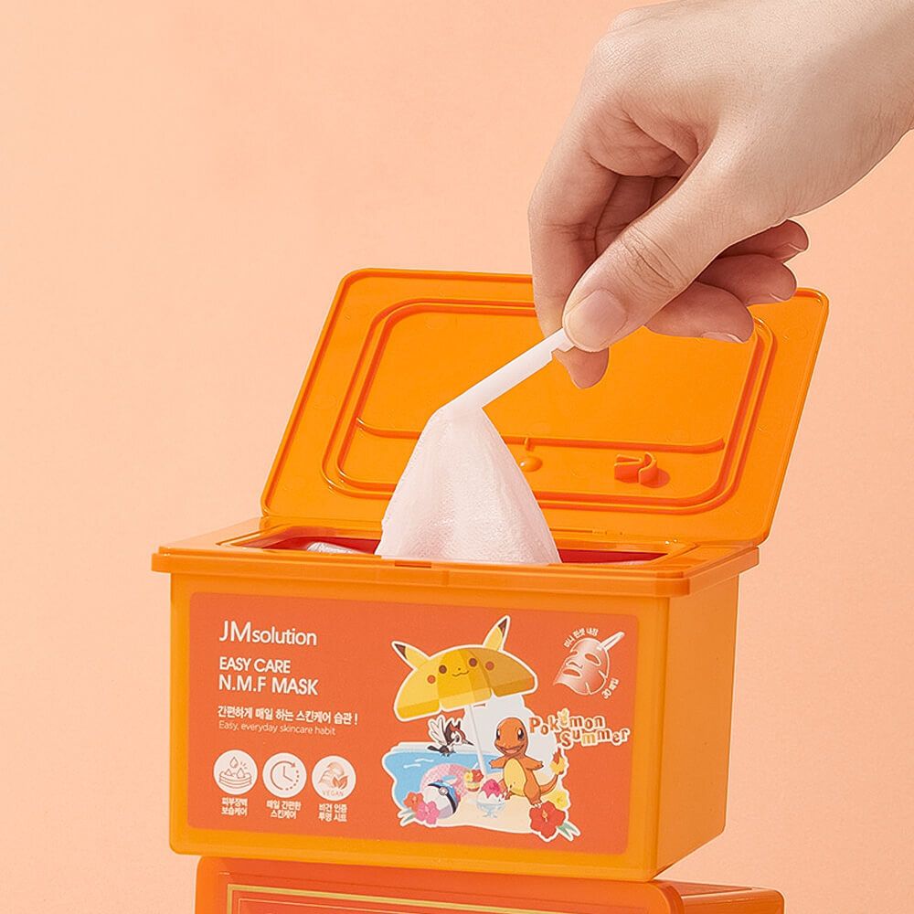 Набор тканевых масок для обезвоженной кожи JMsolution Easy Care N.M.F Mask