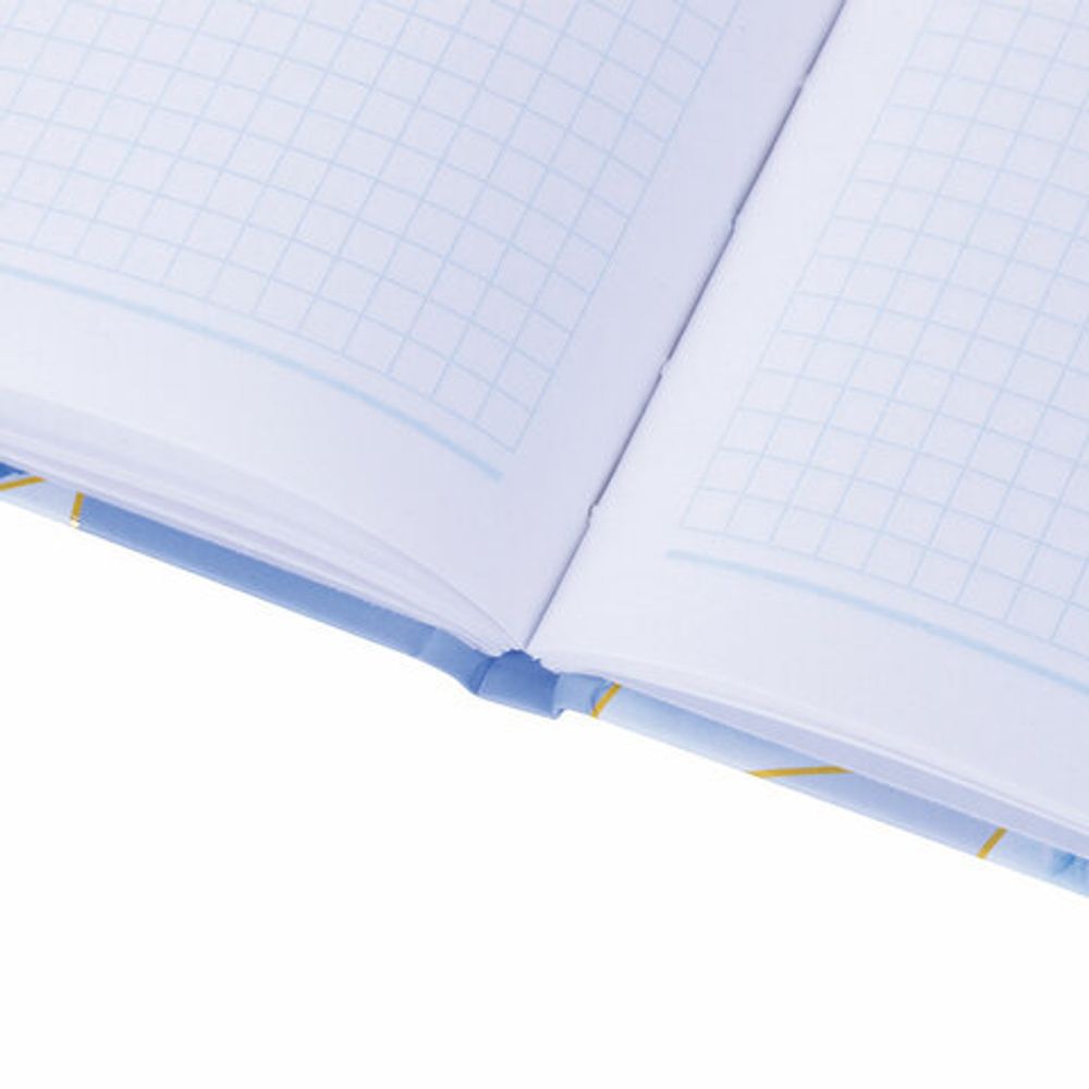 Блокнот А5 (135х206 мм), 80 л., твердый, тиснение фольгой, STAFF, "Мрамор", 111613