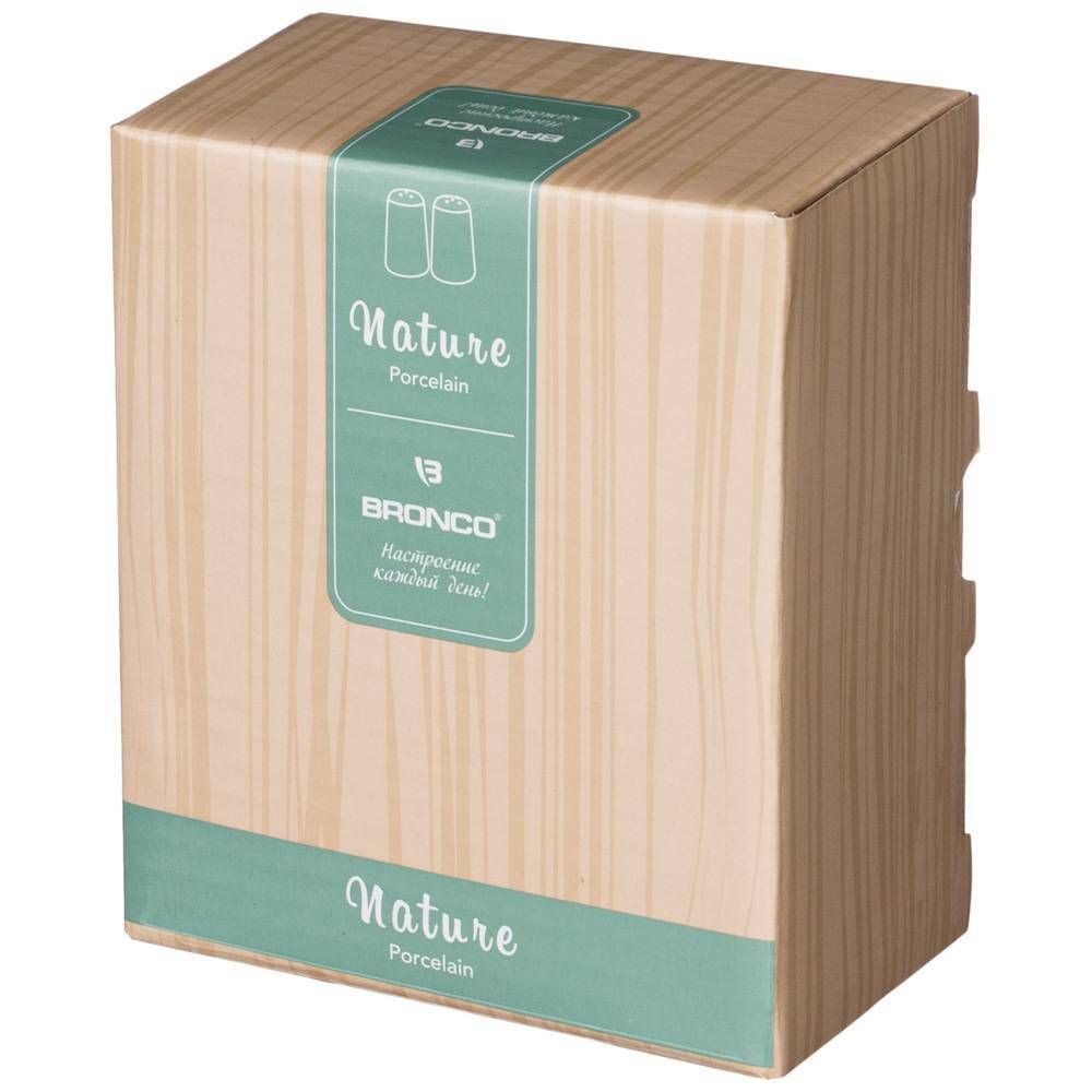 НАБОР ДЛЯ СПЕЦИЙ BRONCO "NATURE" 2 ПР. 7,5*5*5 СМ МЯТНЫЙ (КОР=48НАБ.)