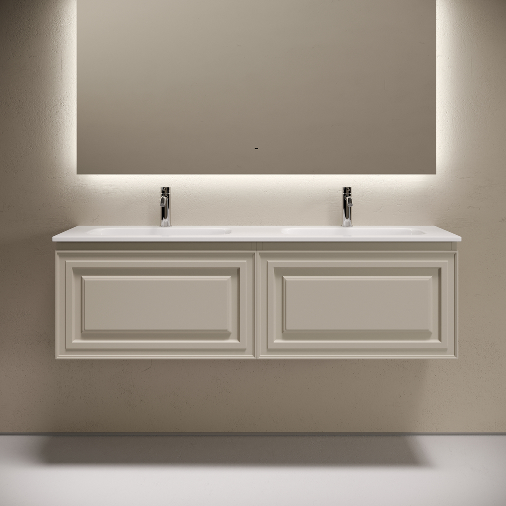 Тумба подвесная Sancos Very c одним ящиком 690х445х406, Beige Soft, VR70CE