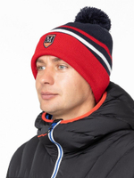 Шапка MOAX Blizzard, синий/красный, 23631M-75100