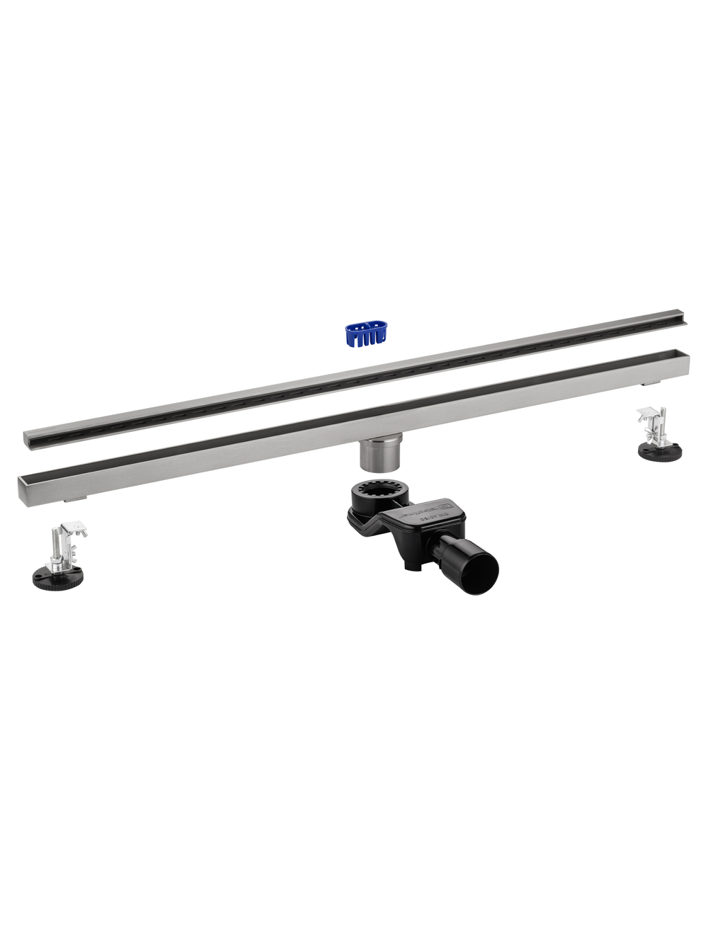 Душевой трап 90 см WONZON & WOGHAND, Брашированный никель (WW-65409M-BR)