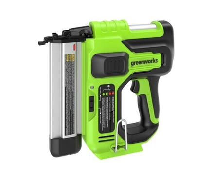 Нейлер аккумуляторный GREENWORKS GD24BN без АКБ и ЗУ 3400707