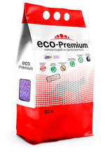 Eco premium наполнитель для кошек древесный лаванда