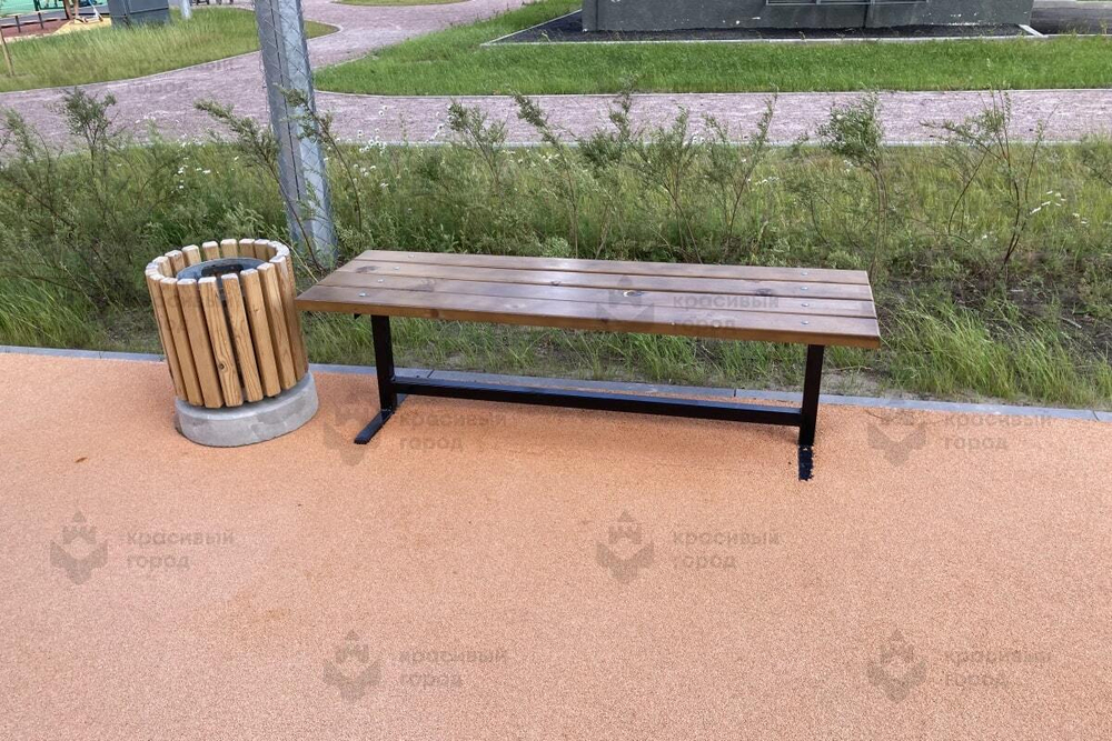 Скамейка металлическая тип-4