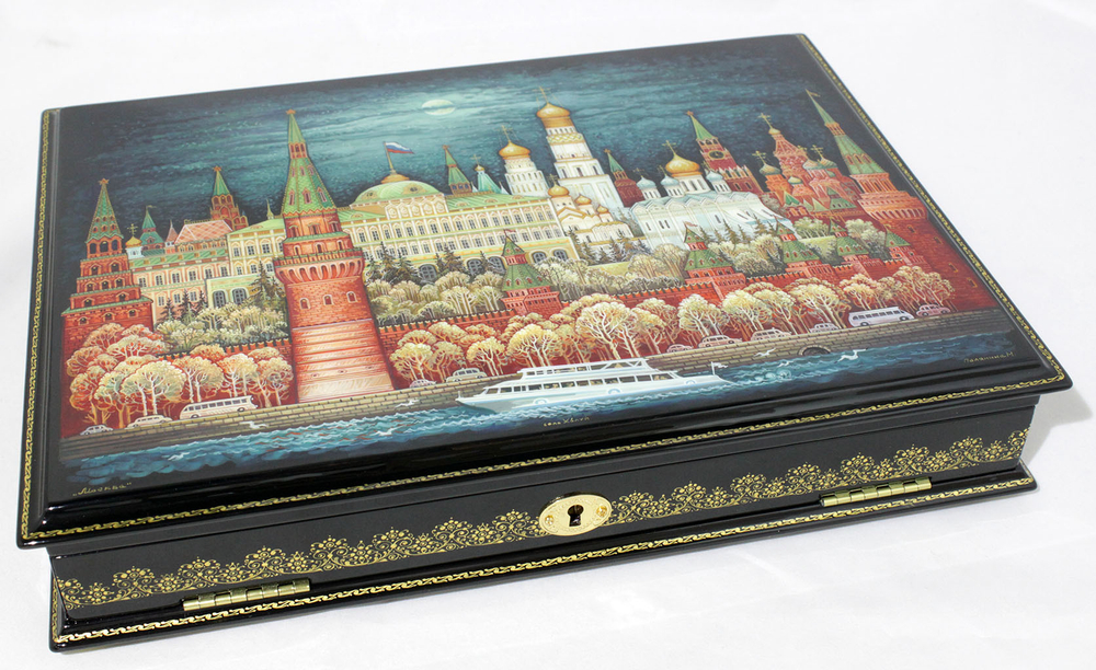 Шкатулка для бумаг "Москва Златоглавая"