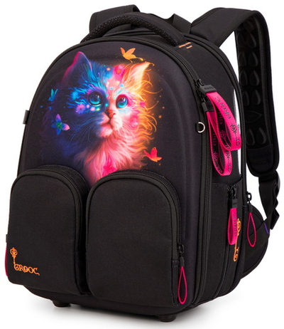 Ранец GROOC 16-14 + пенал + мешок + сумка-пенал