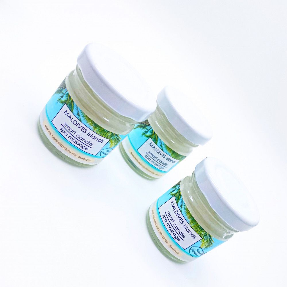 SMart Умная свеча Мальдивы для ухода за кожей, 30мл