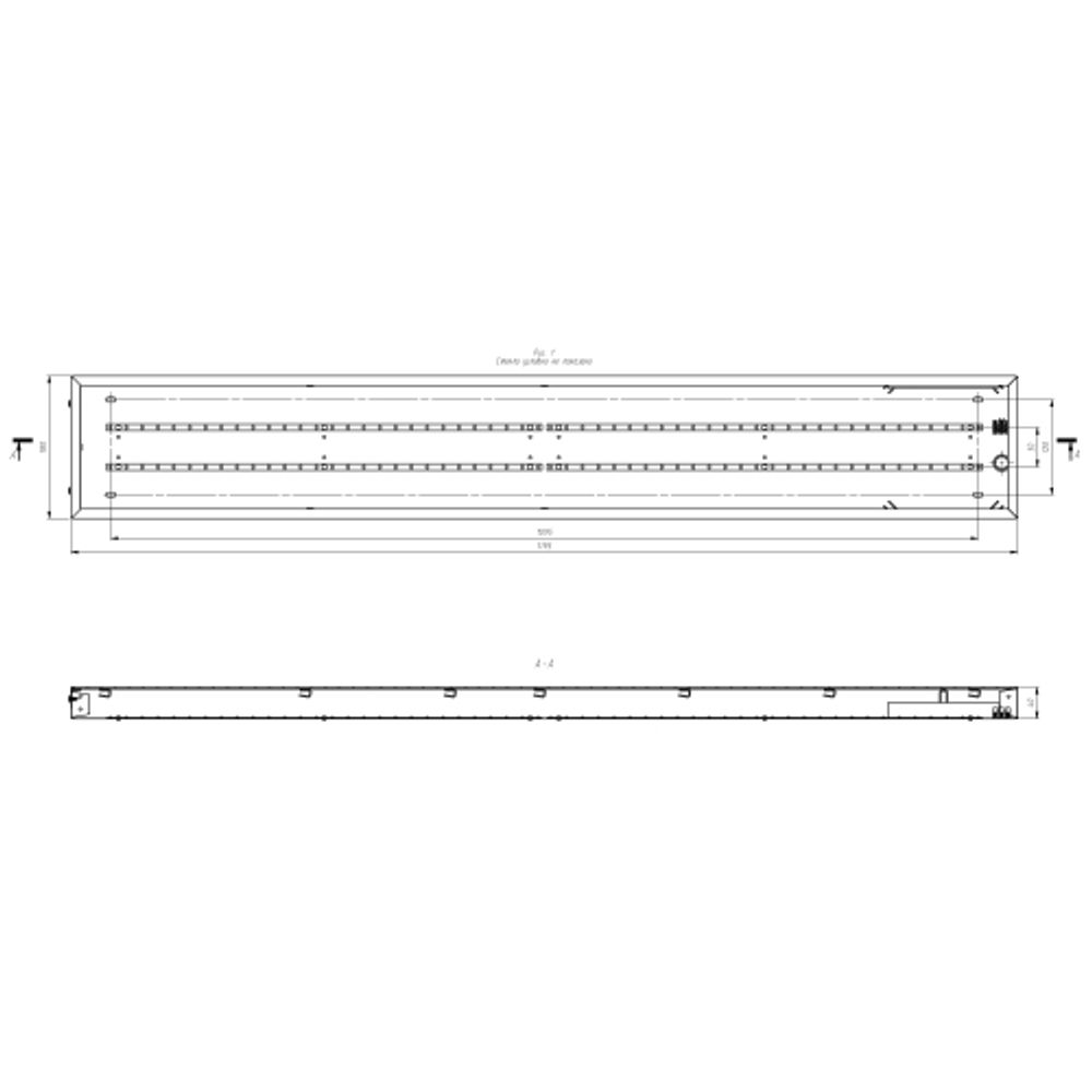 Светильник светодиодный ЭРА SPO-920-3-65K-032 32Вт 6500К 3360Лм 1195х180х40 матовый | Офисные Светильники Россия