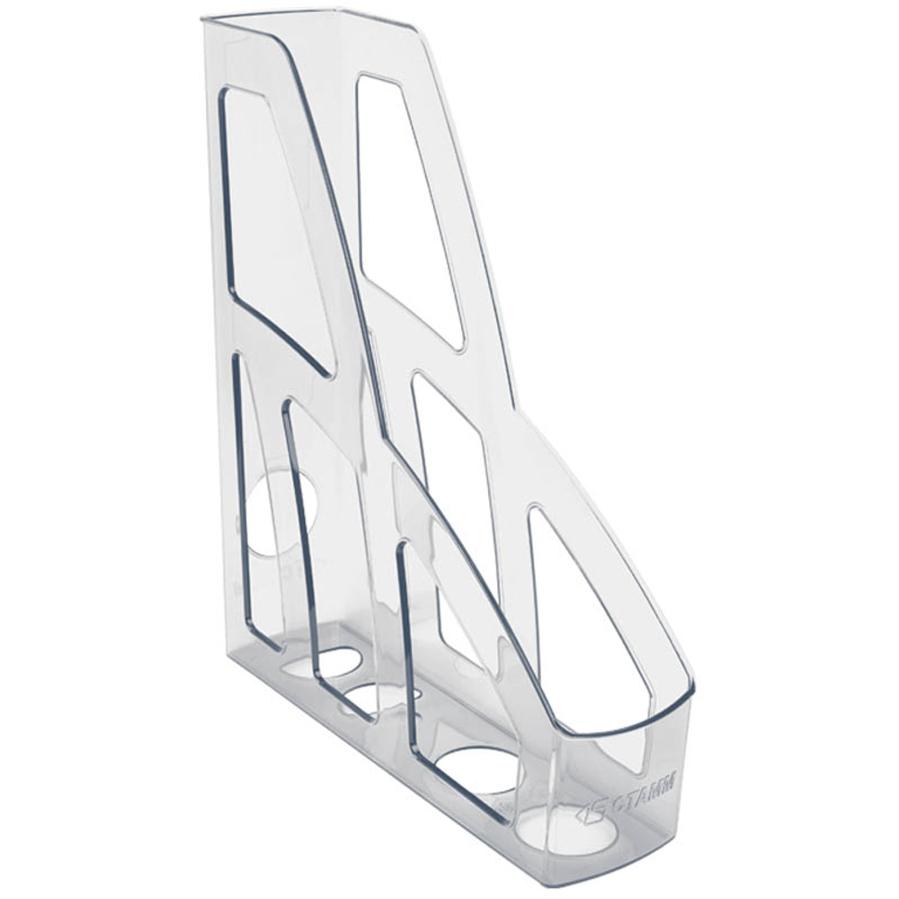 Лоток вертикальный СТАММ "ЛИДЕР", прозрачный