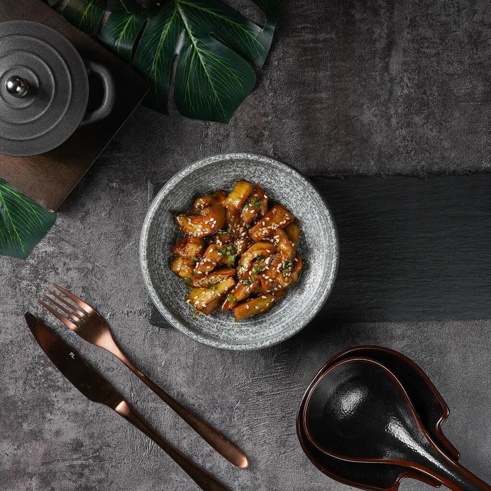 Салатник 340 мл d 15,5 см h4 см глазурь Glossy Stone Untouched Taiga P.L. Proff Cuisine [1]