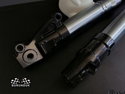 АМОРТИЗАТОРЫ ПЕРЕДНИЕ [ПЕРЬЯ] 370 мм DIO AF / ZX (дисковые тормоза)