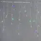 Светодиодная бахрома 4,9*0,5 м., 240 разноцветных LED ламп, мерцание, прозрачный провод ПВХ, Beauty Led (PIL240BLW-10-2M)