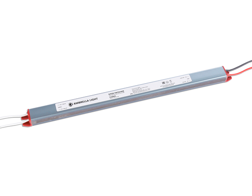Блок питания ультратонкий для светодиодной ленты 12V 36W 3A IP67 185-260V 292*18*14.8 GS9805