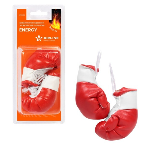 Ароматизатор подвесной  Боксерские перчатки  energy (AIRLINE)