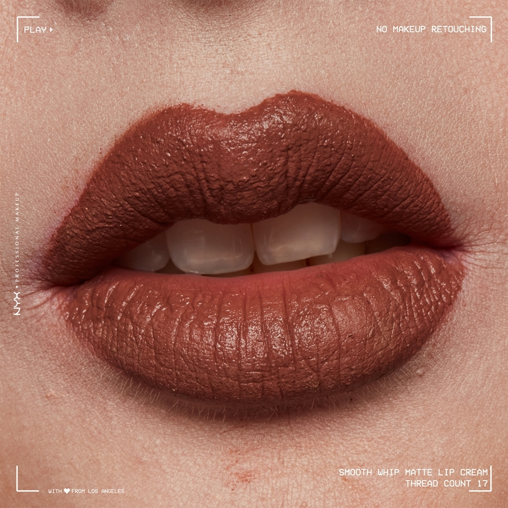 NYX Professional Makeup Smooth Whip Matte Lip Cream - Бархатистая разглаживающая помада, 4 ml