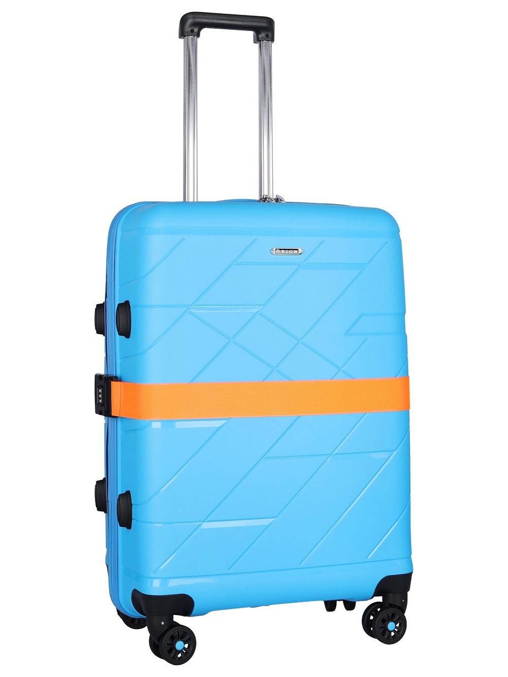 Чемодан 463 / С ремнем / Полипропилен