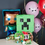 Шар (26''/66 см) Фигура, Пиксельный герой, 1 шт. в уп.