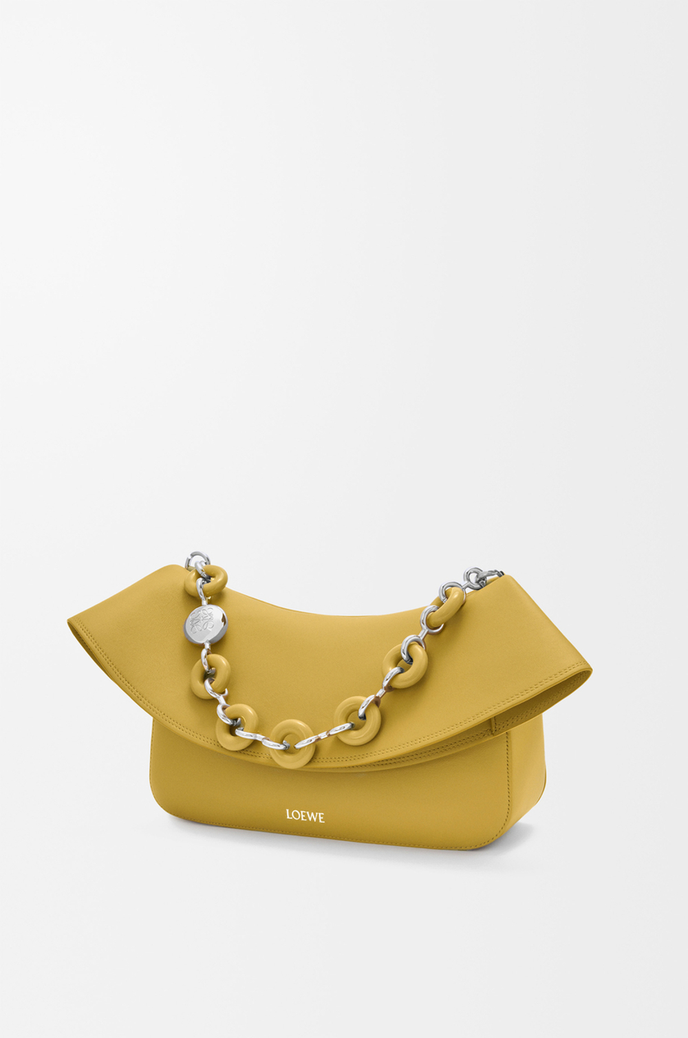 Loewe Средняя сумка Ola из гладкой телячьей кожи, желтый