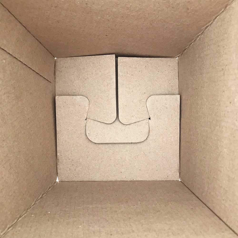 Подарочная коробка для цветов, трапеция