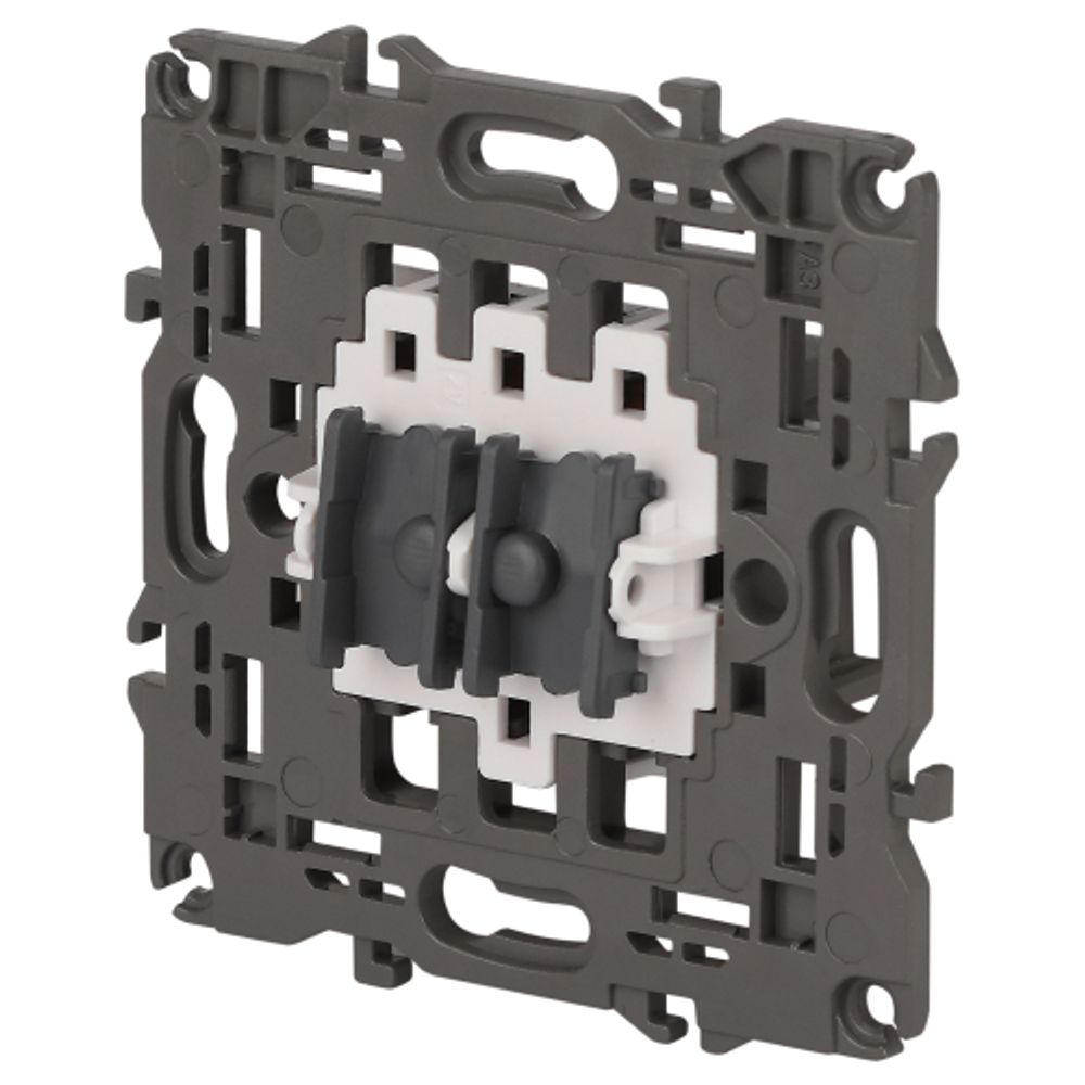 14-1109-99 ЭРА Переключатель для жалюзи (выкл), 10АХ-250В, Elegance, механизм