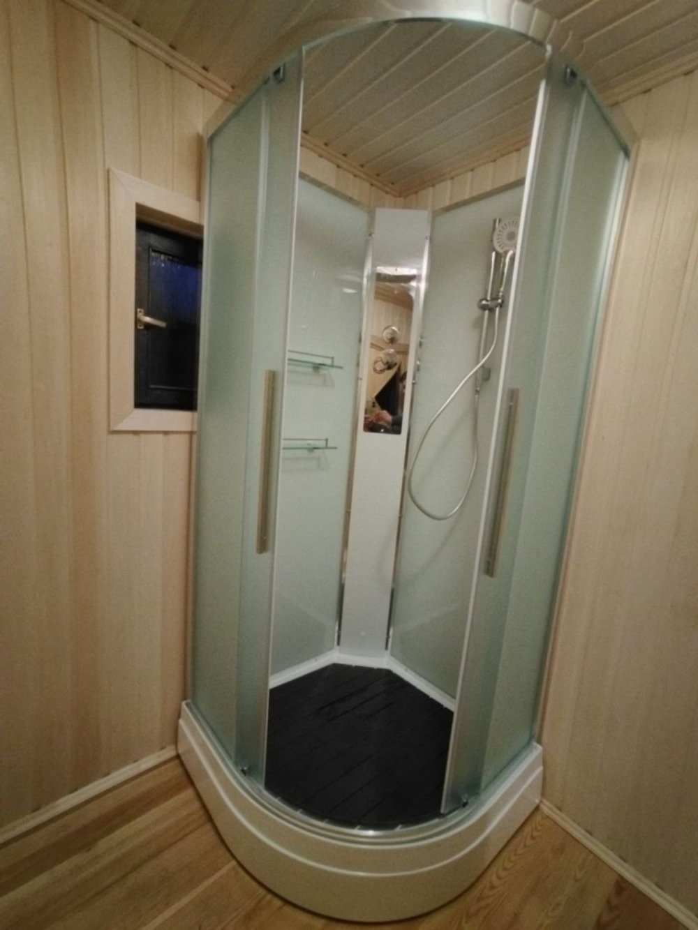 Душевая кабина AvaCan (АваКан) ЕМ2011Nnew с низким поддоном, 110х110х208