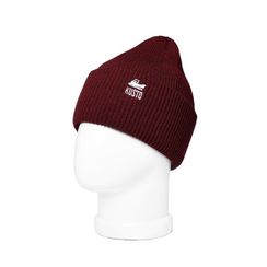 Шапка KUSTO KALMAR, вышивка, бордовый