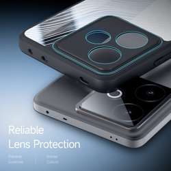 Усиленный прозрачный чехол от Dux Ducis для Realme GT 7 и 7T, серия Aimo Series Case