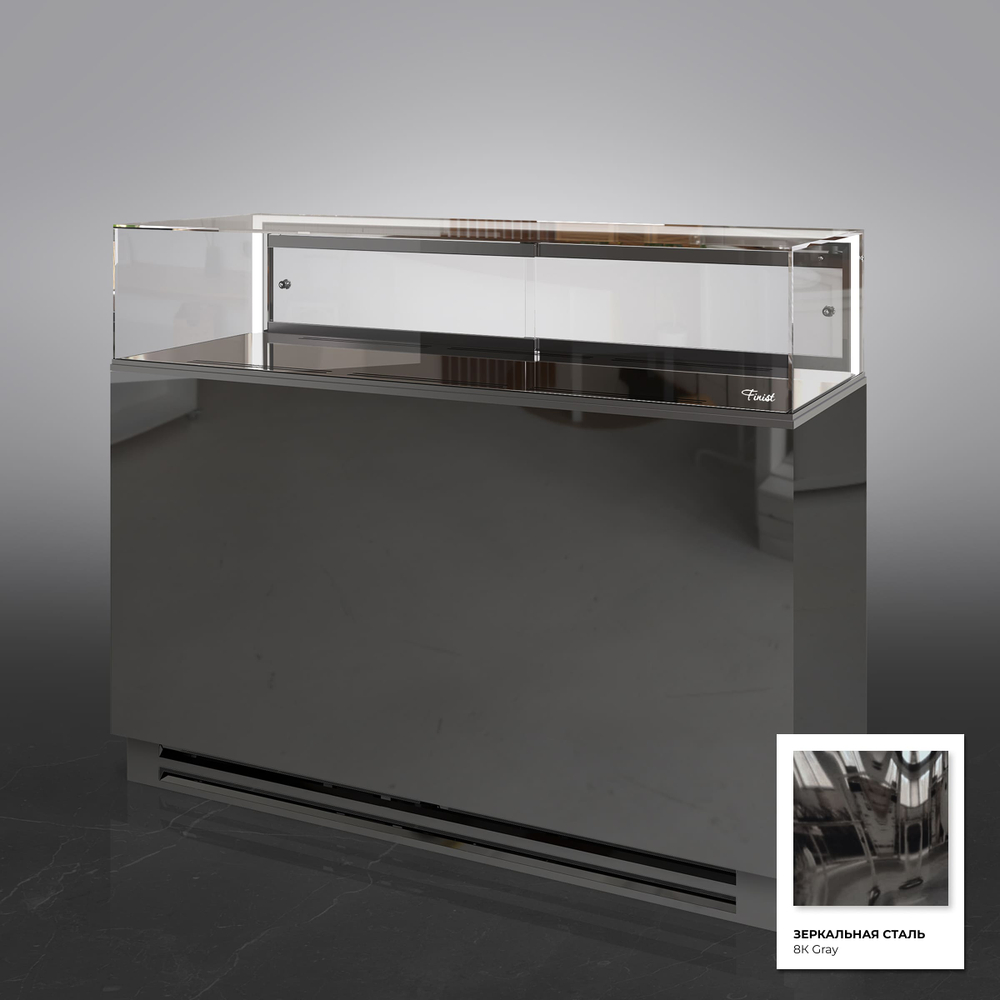 Кондитерская напольная холодильная витрина Finist GLASSIER 58 LUX