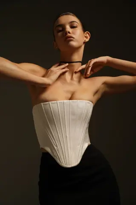 Корсет Elizabeth White, Белый