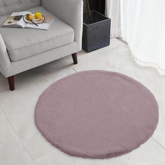 Camilla (пепел роза) Коврик Круглый 150см