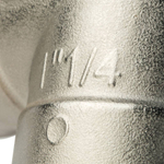 Угольник STOUT никелированный 1 1/4" ВР/ВР