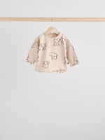 Лонгслив и легинсы в комплекте для малышей Next E48-113, 3 шт., Бежевый, Серый