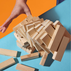 Игра на ловкость Hasbro G1499 Дженга Jenga башня G1499 — фото 7