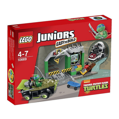 LEGO Juniors: Логово черепашек 10669