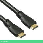 Кабель Buro HDMI (m)/HDMI (m) 20м позолоченные контакты черный (BHP HDMI 2.0-20)