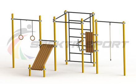 Комплекс для занятий Воркаут SP GTO-68_76mm 89