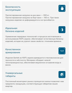 Ванна акрил. 1,5*0,75 Фиджи (Santek)