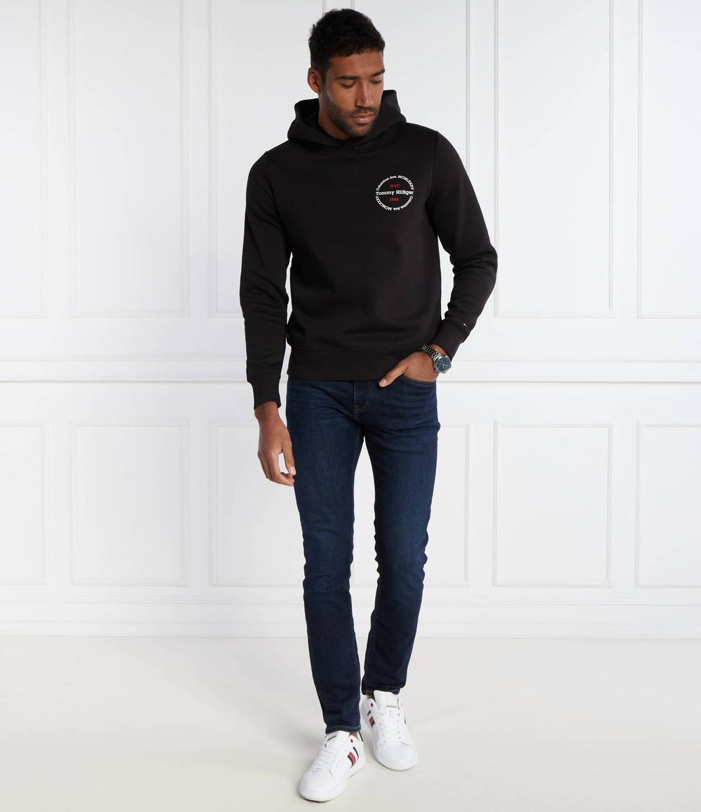 Худи ROUNDEL Tommy Hilfiger - черный(MW0MW34381)