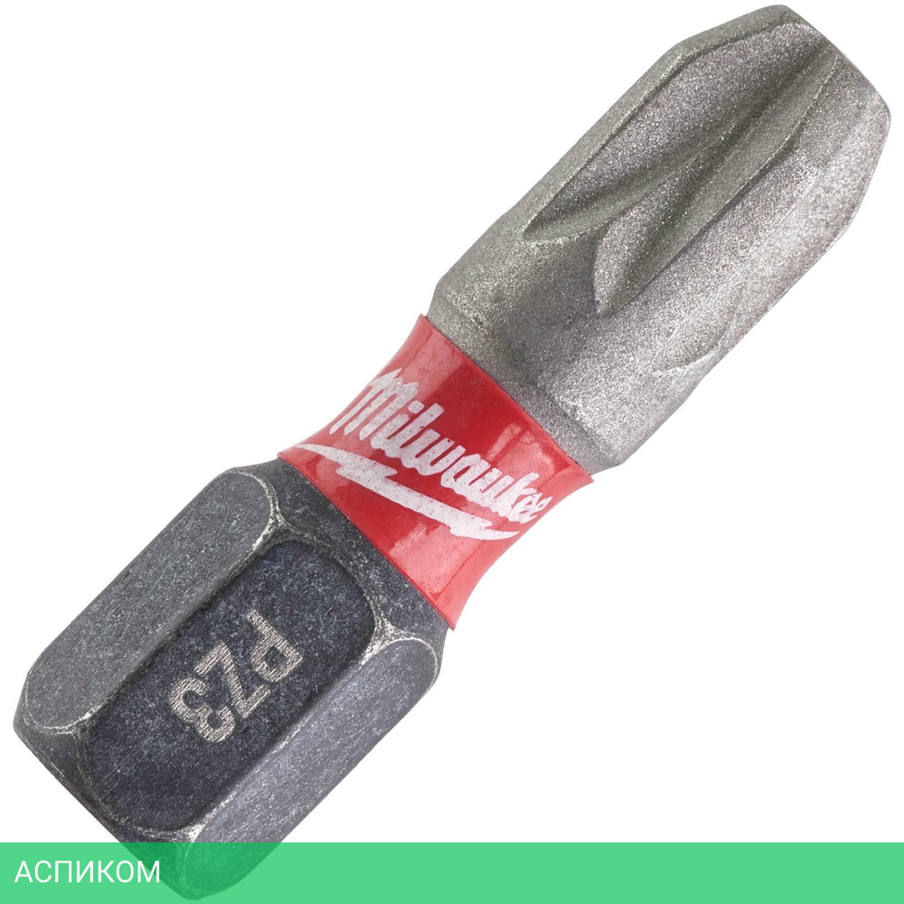 Бита Milwaukee Shockwave PZ3 25мм 25шт (4932430869)