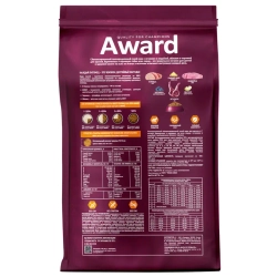 Award сухой корм для щенков всех пород от 1 месяца, беременных и кормящих сук, с ягненком, индейкой, яблоком и черникой - 2 кг