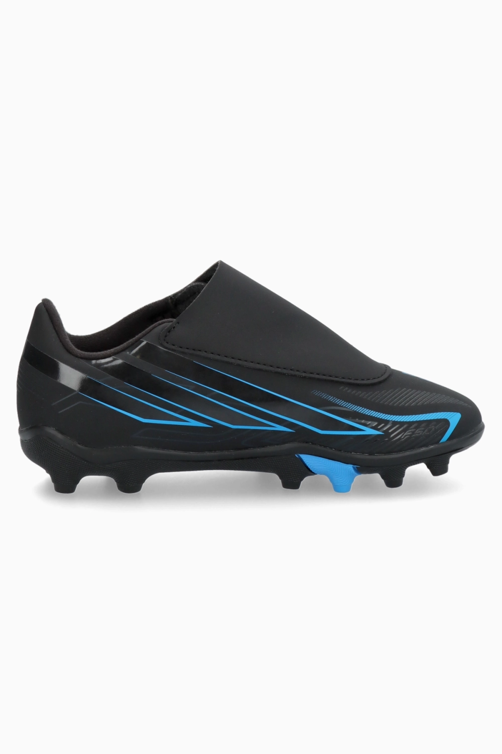 Бутсы adidas F50 Club Hyperfast Velcro FG/MG Junior - черный