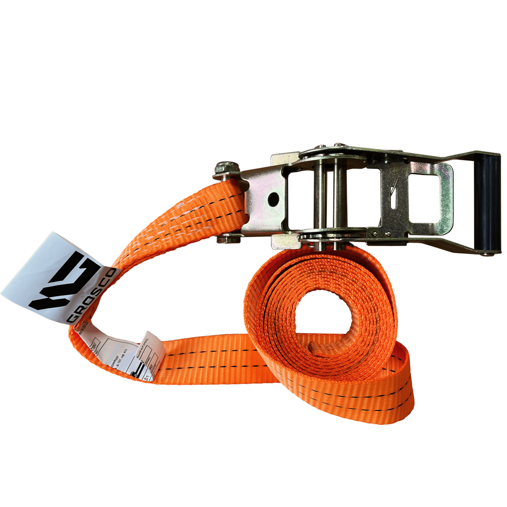 Стяжной кольцевой ремень с храповым механизмом