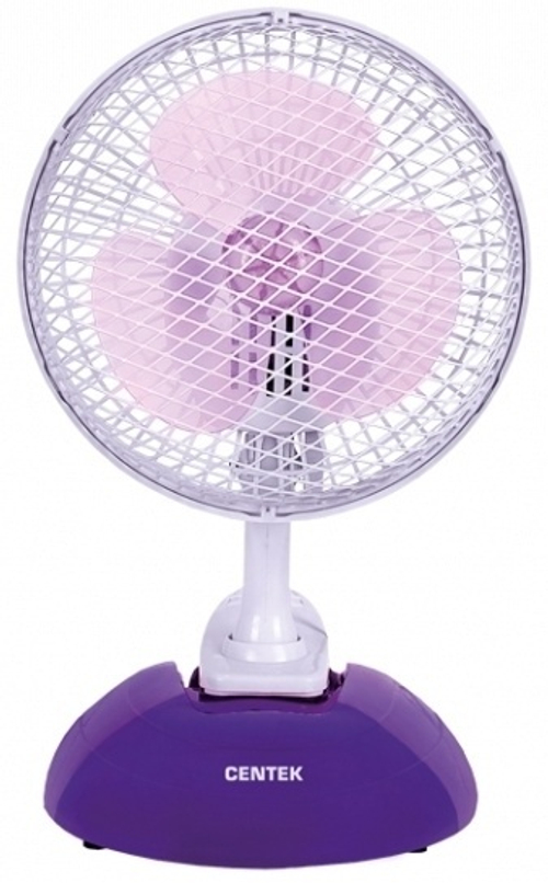 вентилятор Centek CT-5003 фиол настольный
