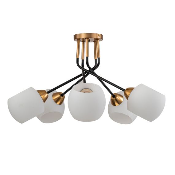 Потолочная люстра Escada Bond 2113/5P Copper/Black