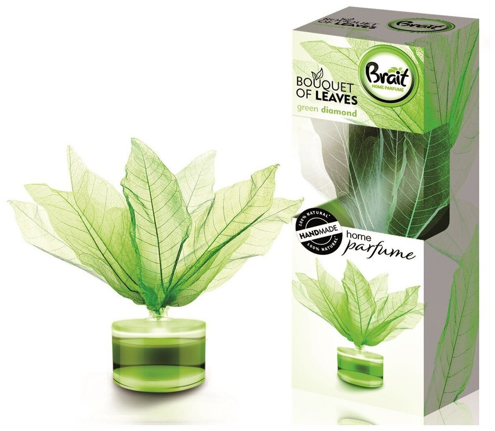 ДЕКОРАТИВНЫЙ ОСВЕЖИТЕЛЬ ВОЗДУХА BRAIT GREEN DIAMOND 50 МЛ 7228