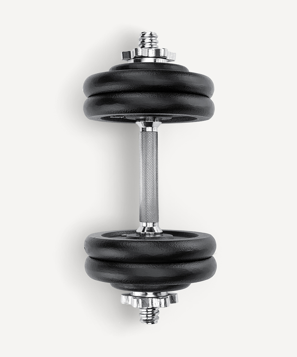 Гантель разборная чугунная в коробке DB-715, 12 кг