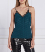 топ Patrizia Pepe - темно-зеленый(2C1414 A139)