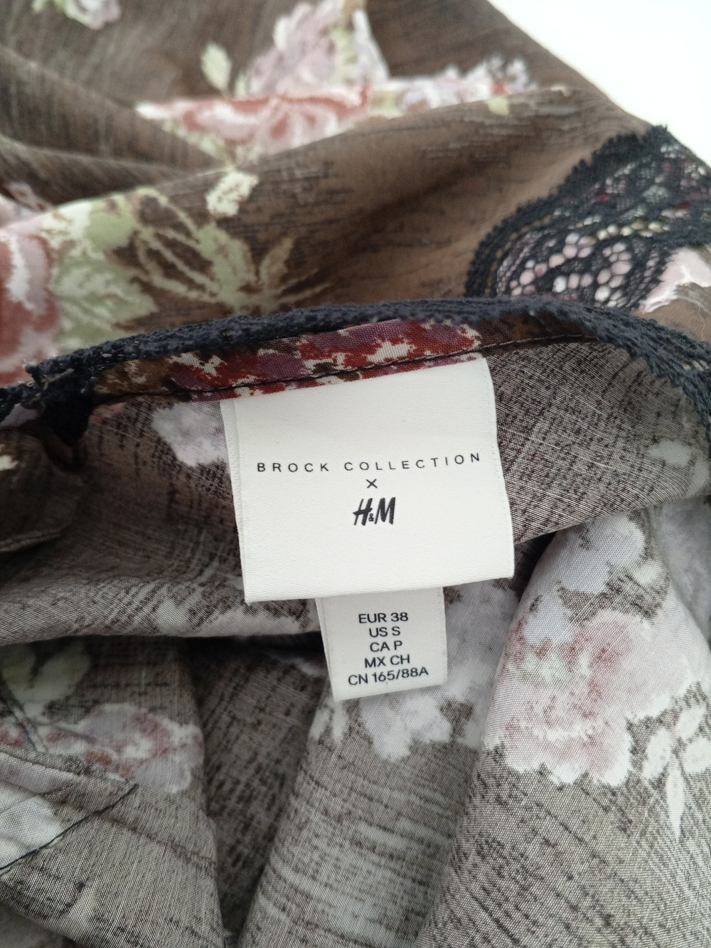 Платье H&M x Brock Collection