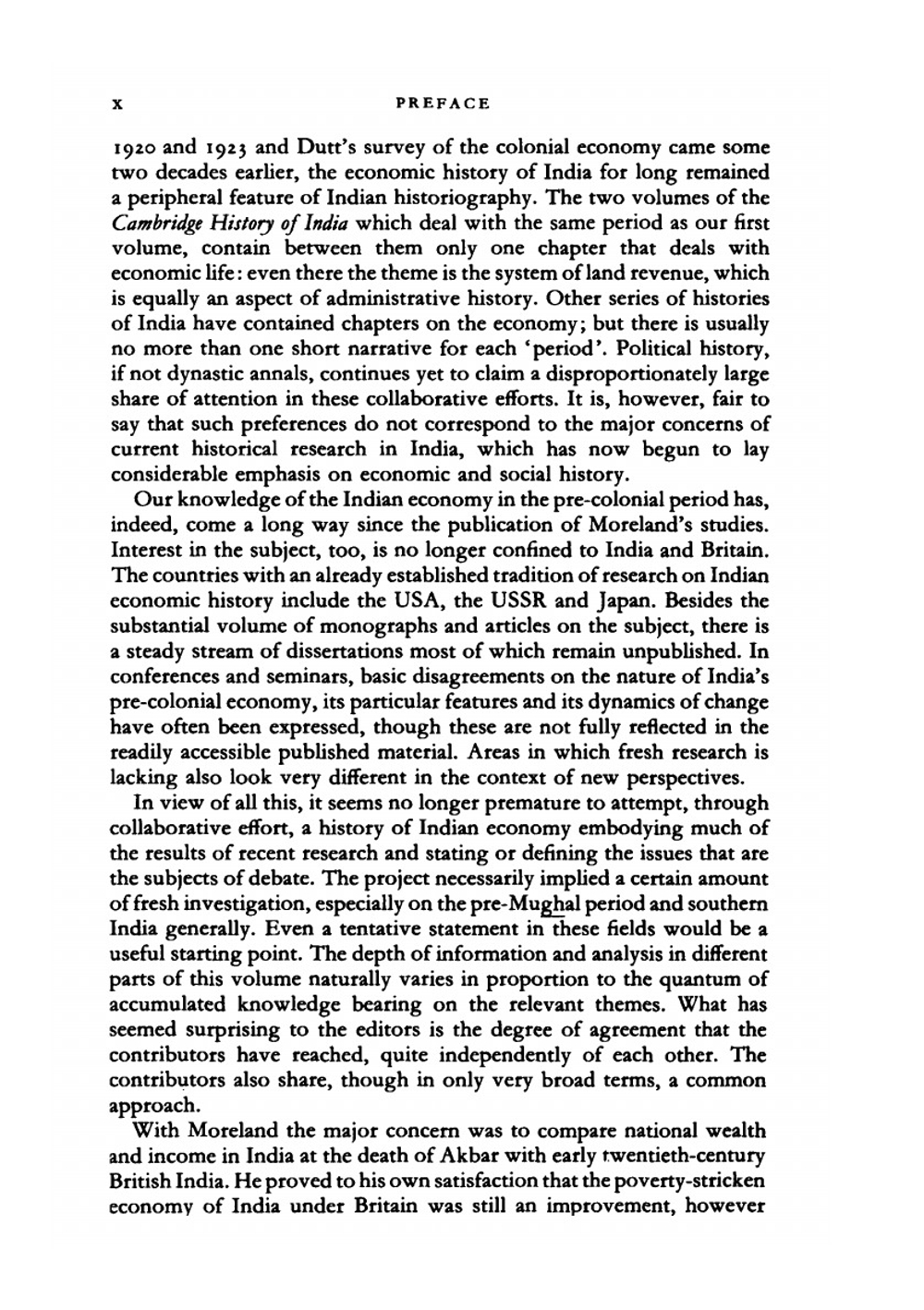 The Cambridge Economic History of India. Volume 1 | Tapan Raychaudhuri; Irfan Habib